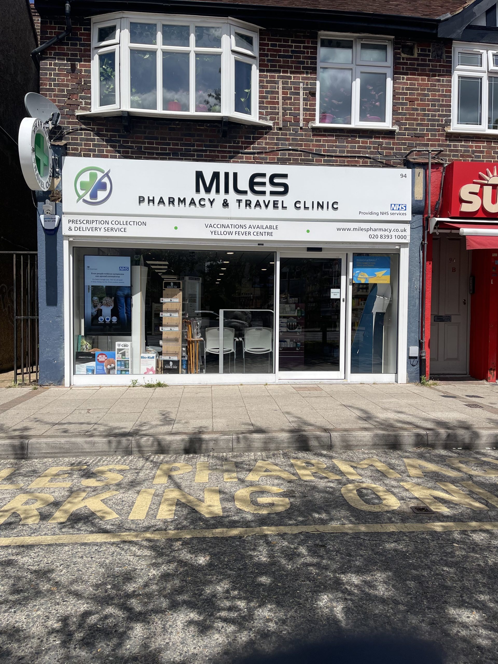 Travel Clinic Epsom-Miles