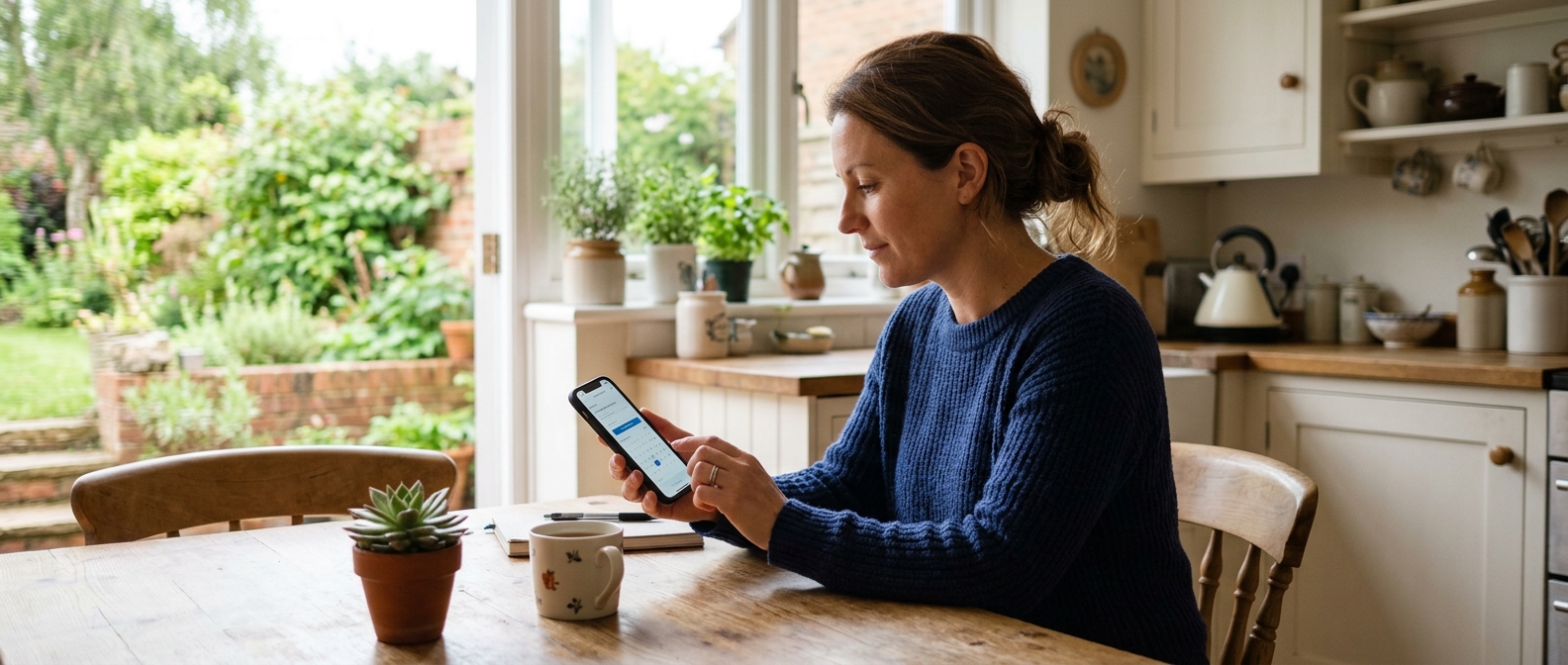 Booking a meningitis B vaccine appointment online at Miles Pharmacy in Epsom