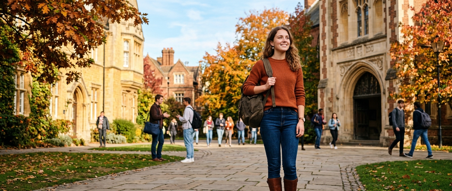 A confident student starting university, protected against meningitis B