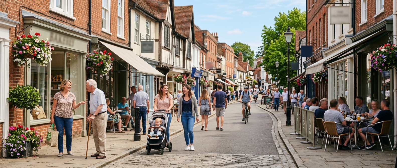 The Epsom and Ewell community served by Miles Pharmacy for meningitis B vaccination