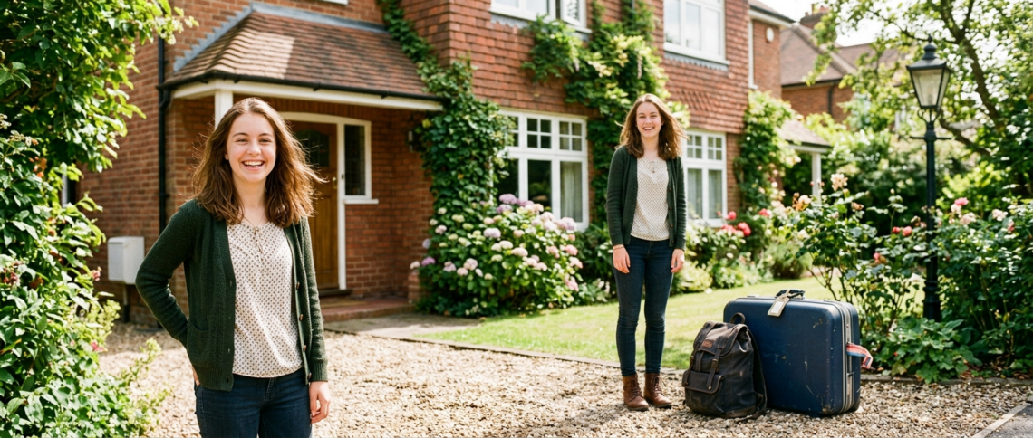 A teenager in Surrey packed and ready to leave home for university, the time to get the meningitis B vaccine